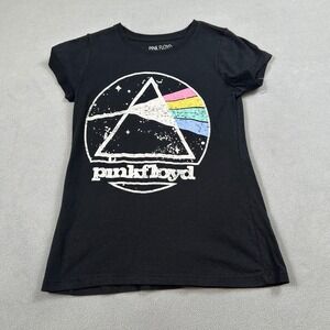 NWOT Pink Floyd Shirt 10/12 Dark Side of the Moon Band Rock Concert Tee Kids